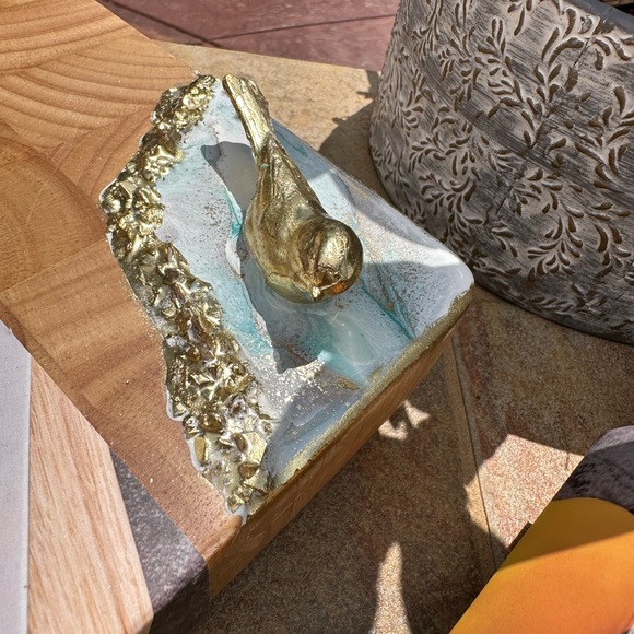 Resin Cheese Board / Charcuterie Board .  Only large available. - Picture 5 of 11